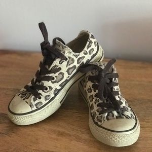 Leopard Converse kids